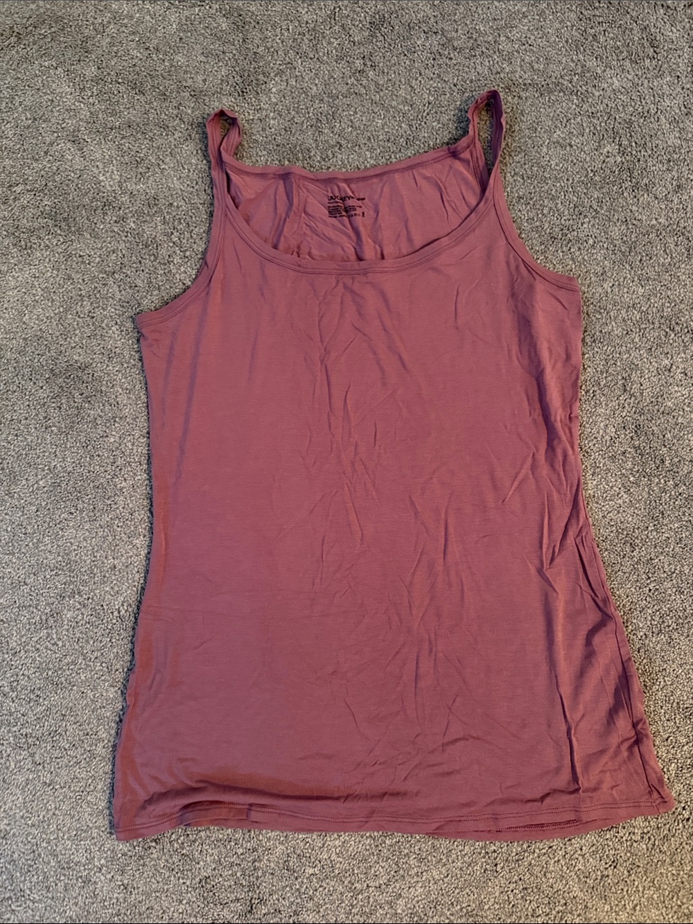 Jockey Dusty Rose Scoop Neck Tank XXL